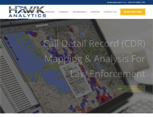 Tablet Screenshot of hawkanalytics.com